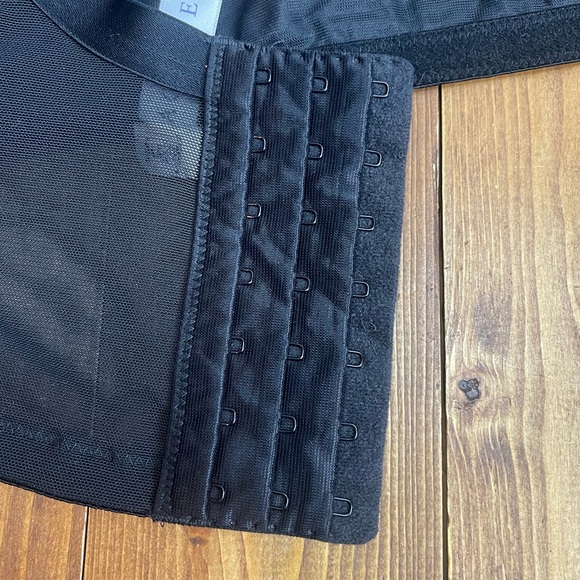 Cacique by lane Bryant size 44DDD black lightly lined French balconette bra - Picture 3 of 7